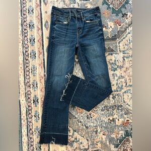 American Eagle Outfitters Dark Blue Flare Jeans